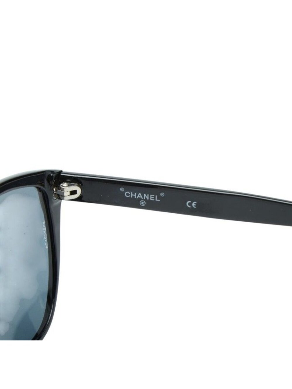 Chanel Logo Sunglasses Pink Black Acetate Eyewear - Picture 5 of 7